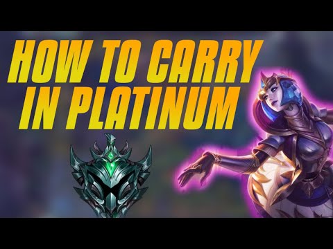 ORIANNA MID - How To Carry In A Platinum / Low Diamond Game - With A Losing Bot Lane