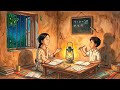 90s Childhood Evening Watching Cartoons On CRT TV Ghibli Style AI Art