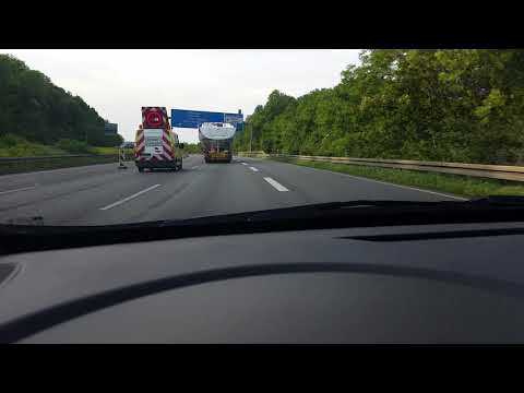 Jacht auf der A7 zwischen Kassel Ost und Nord