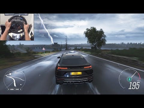 2019 Lamborghini Urus - Forza Horizon 4 Fortune Island | Logitech g29 gameplay