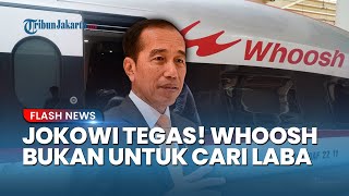 Tegas! Jokowi Jawab soal Utang Proyek Whoosh, Dibangun Bukan Cari Laba tapi Investasi Sosial
