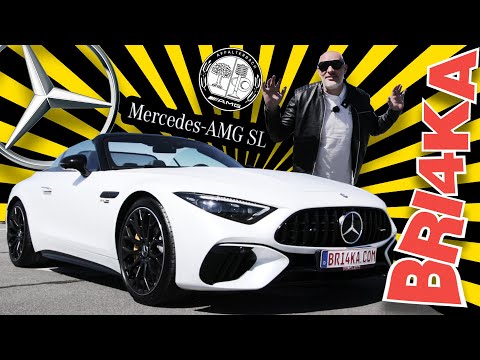 SL AMG  или Porsche?  Mercedes SL | AMG R232 | 7 Gen | Review Bri4ka