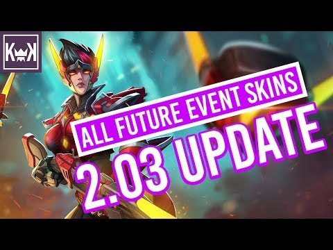 All Future Event Skins | Paladins (PS4 Pro 1080p 60fps)