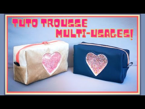 Tuto #DIY débutant : Coudre facilement La Trousse Multi-usages BY #MÉLOU 🥰