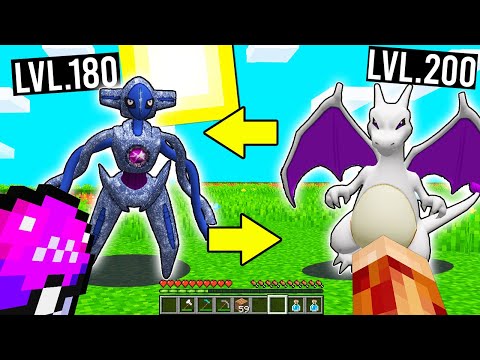 SCAMBIO il PRIMO POKEMON LIVELLO 200 nella PIXELMON su MINECRAFT ITA!!