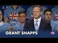 GRANT SHAPPS: Speech to Conservative Party.