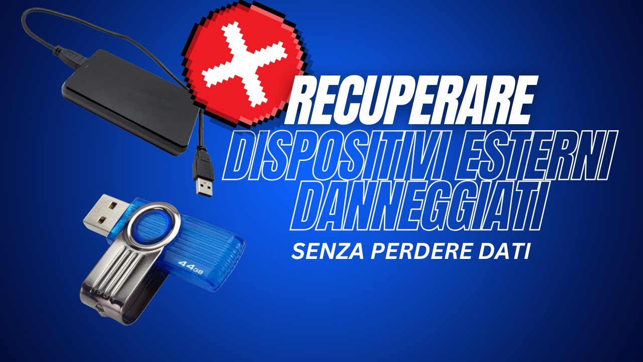 come recuperare file da chiavetta USB