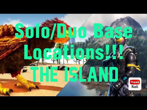 5 Hidden PVP Solo/Duo Base Locations Ark (ASA) The Island!!!
