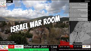 🔴  LIVE CAMERA ISRAEL– US • ISRAEL •  WAR ROOM - Near Haifa🪖