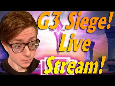 G3 Siege: R_A vs Ocitocina vs Serotonina - RTA - Interserver - Summoners War