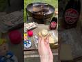 SURVIVAL RATION CRACKERS & BRAHMIN CHEESE BY THE CAMPFIRE!