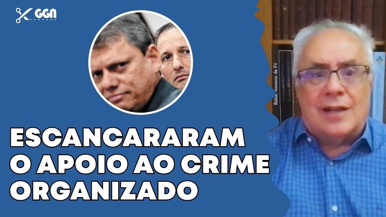 O JOGO DE PODER EM SP: Plano de Tarcísio e Derrite escancara blindagem ao crime organizado | TVGGN