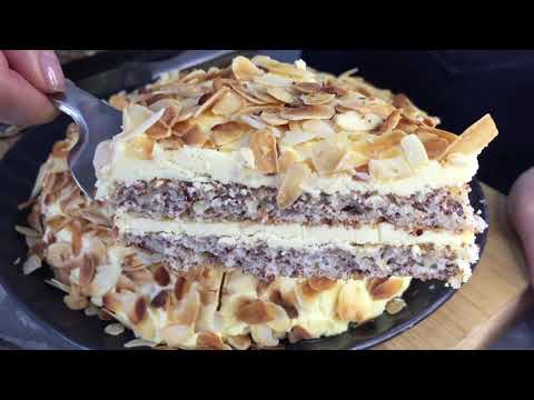 Swedish Almond Delicious Cake! Ikea Super Star Dessert! Step By Step Recipe!