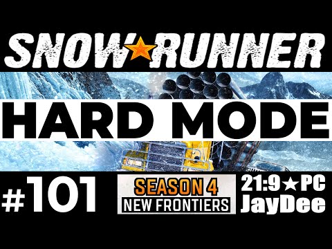 HARD MODE Tag #101 - Frachtkult & Missglückte Expedition - Urska Fluss (AMUR) ★ SNOWRUNNER Deutsch
