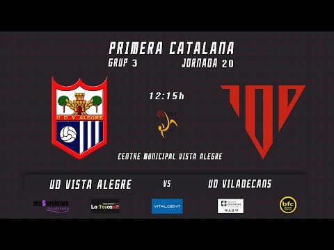 🔴⚪️ UD Vista Alegre -  UD Viladecans (Primera Catalana - Grup 3) J.20 😈😈