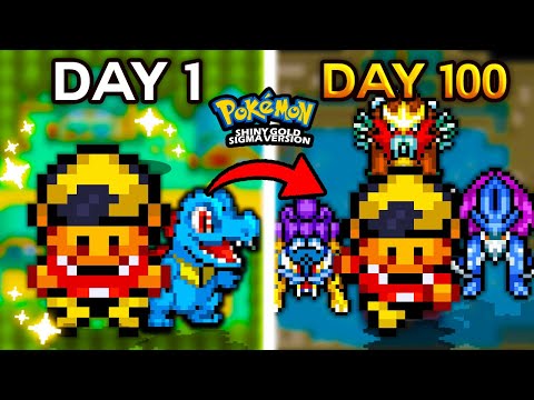 I Played 100 Days in Pokemon Ultra Shiny Gold Sigma... Here's What Happened (Rom Hack)
