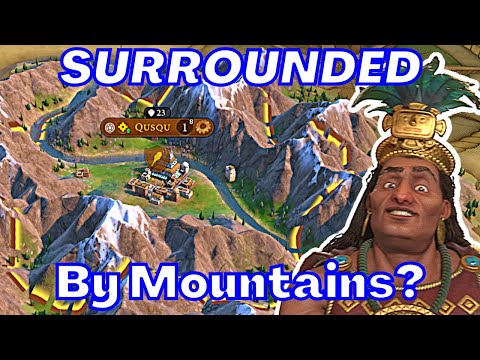 (Civ 6) The WORST Start You Will EVER See In Civilization 6 | Civ 6 Full Game