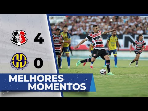 Santa Cruz 4x0 Horizonte - Melhores Momentos - Série D - 27 04 2025