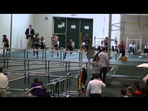 3A Girls 60m Hurdle Prelims Heat 3 - Illinois Top Times 2014