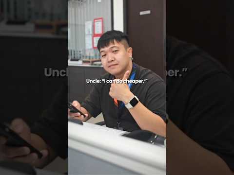 Apparently, experience is expensive… but uncle is cheaper. 😂