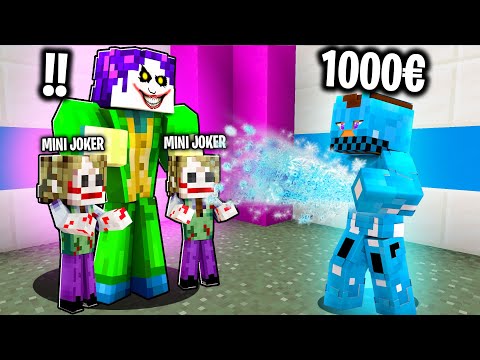 JOKER CI HA RUBATO 1000€ - Vita da Supereroe Minecraft