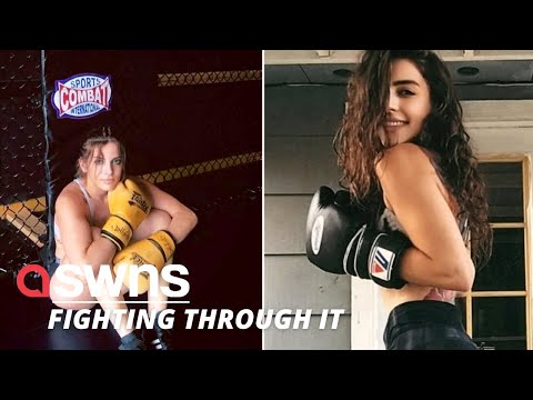 Woman who was in abusive relationship has begun competing in MMA bouts | SWNS