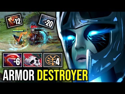 ARMOR DESTROYER..!! -42 Armor Reduction Phantom Assassin Brutal 31 Kills by Ana 7.22 | Dota 2