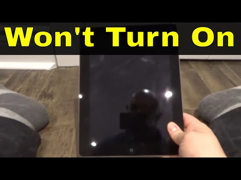 Fix An Ipad That Won't Turn On Or Start-Easy Ipad Tutorial