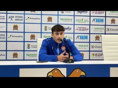 Rueda de prensa - Ayala (Águilas F.C. 3-0 Deportiva Minera)
