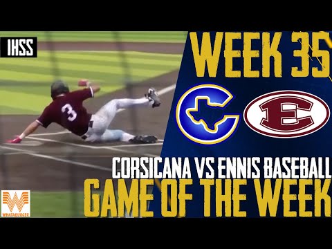 Ennis Walks Off Corsicana 5-4 to Claim District 15-5A Baseball Title