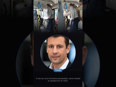 Video: el momento en que una pasajera golpeó a un colectivero después de quejarse por la falta de fr