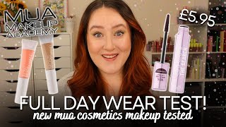 *NEW* MUA COSMETICS STOP THE SEARCH MASCARA REVIEW & FULL DAY WEAR TEST! Bronze & Blush Wand Try On!