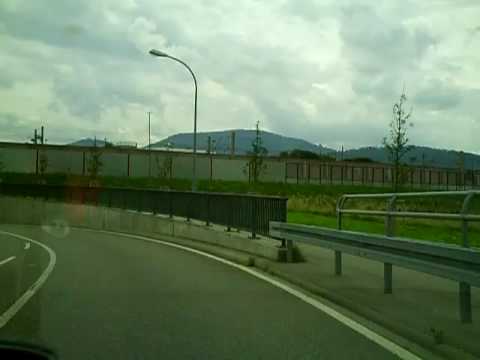 Automitfahrt Rastatt - B3neu - BAD-Haueneberstein