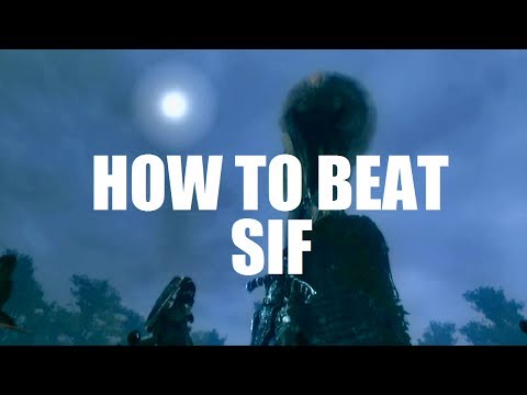 Dark Souls - How To Beat Great Grey Wolf Sif