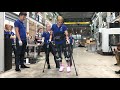 Met een robotpak eindelijk weer kunnen lopen, ondanks dwarslaesie