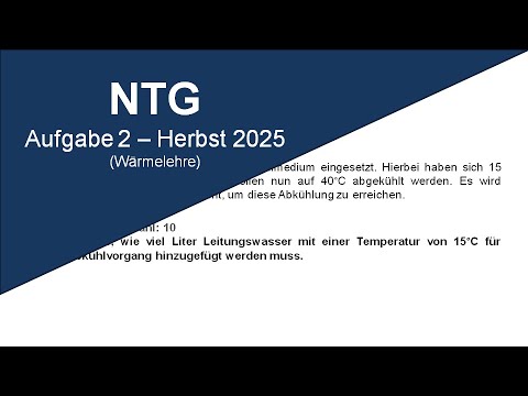 #84 NTG Industriemeister (IHK) Aufgabe 2 - Herbst 2025