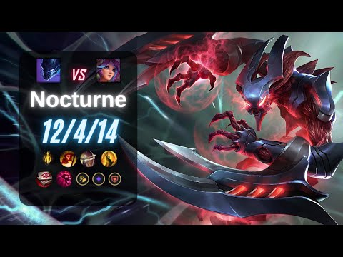 Nocturne Jungle vs Lillia - EUW LoL Challenger 13.18