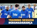 TRAINING SESSION | First workout to prepare the visit to Granada