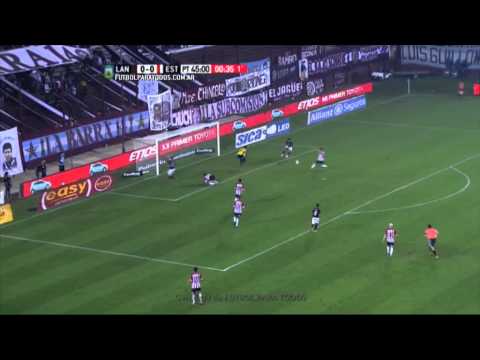 Salvó Hilario. Lanús 0 - Estudiantes 0. Fecha 20. Primera División 2015. FPT