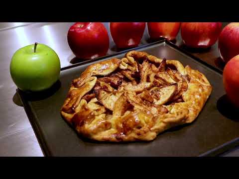 Chef's Dish On Apple Galette (Tart)