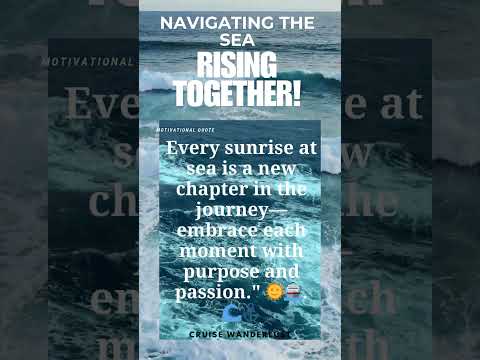 Thumbnail for #shortsviral #EVERY SUNRISE MARKS THE BEGINNING OF A NEW CHAPTER #cruiseexperiences