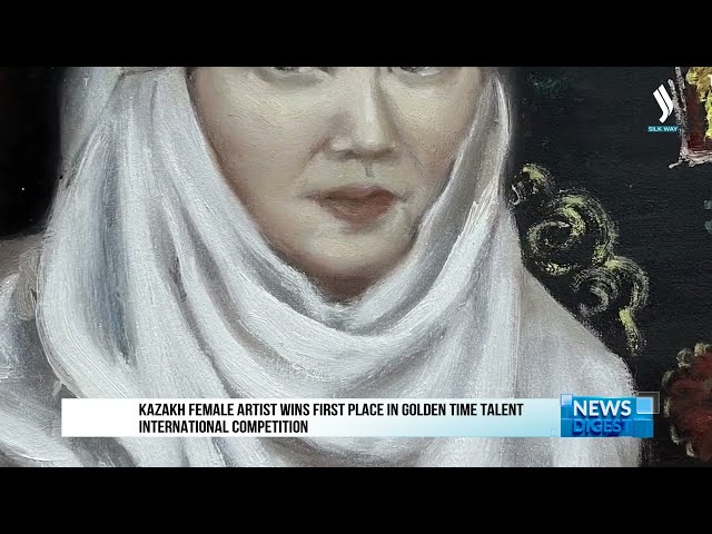 Казахстанка заняла первое место в Международном конкурсе Golden Time Talеnt
