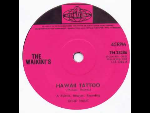 UK New Entry 1965 (53) The Waikiki's - Hawaii Tattoo