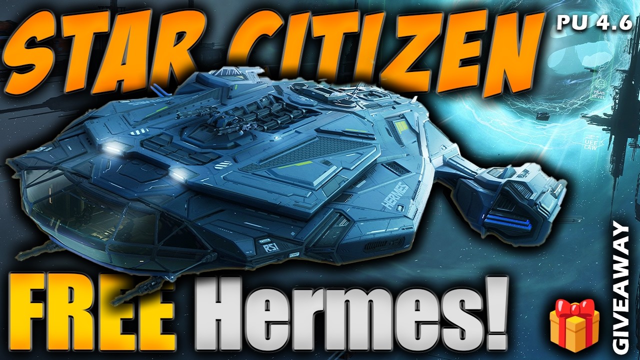 Win an RSI Hermes (LTI) Starter Pack | Star Citizen Giveaway