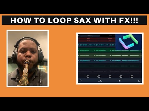 Looping Saxophone with FX over a Trap Beat - L7 Live Looper Update