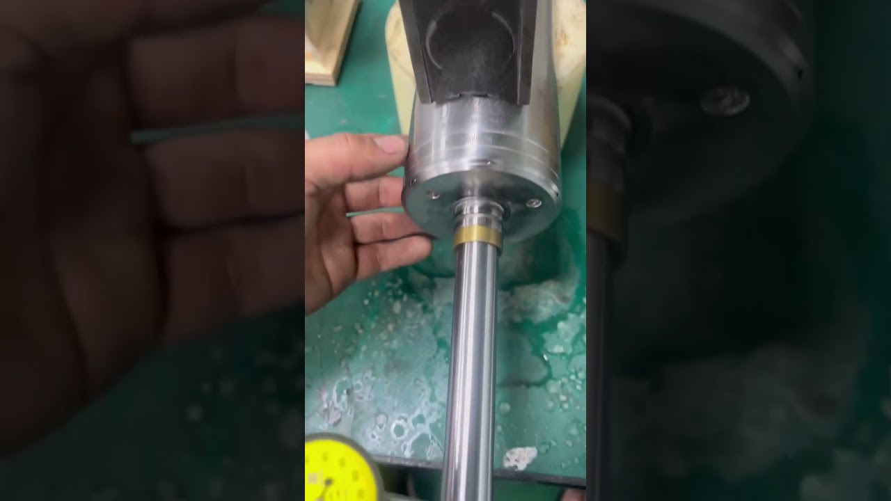 dake hsk25 spindle runout test