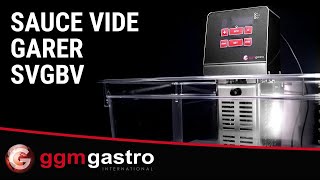 Bain-marie sous vide Professionnel - max.50L - 2,1kW - incl. sonde de température à cœur