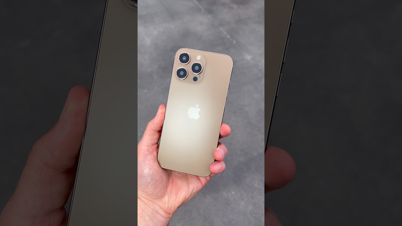 iPhone 16 Pro Max Desert Titanium 🐪 You buying this color?