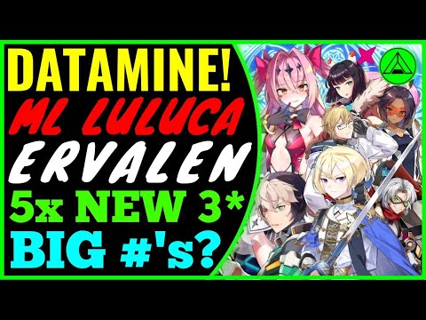 ML Luluca, Ervalen & New 3* Heroes (Big Damage?) 😱 Epic Seven