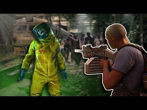MASSIVE ZOMBIE HORDE ATTACKS TRAIN! - World War Z Gameplay - New York Zombie Survival